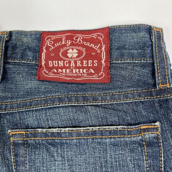 NEW Lucky Brand Classic Fit Mid Rise Medium Wash Crop Jeans Women’s 30 - Picture 6 of 10